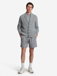 Luxury sports shawl-collar cardigan jacket