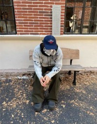 American fashion brand jacquard niche sweater design sense casual wear couples street knitwear men