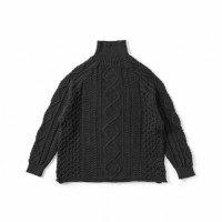 Twist collar unisex sweater, warm and fashionable, customizable