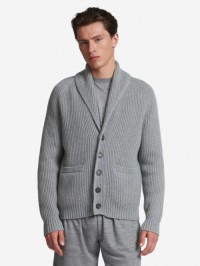 Luxury sports shawl-collar cardigan jacket