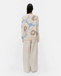 Autumn New Printed Pullover Round Neck Long Sleeve Top Womens European and American Loose Casual Thickened Sweater Wom