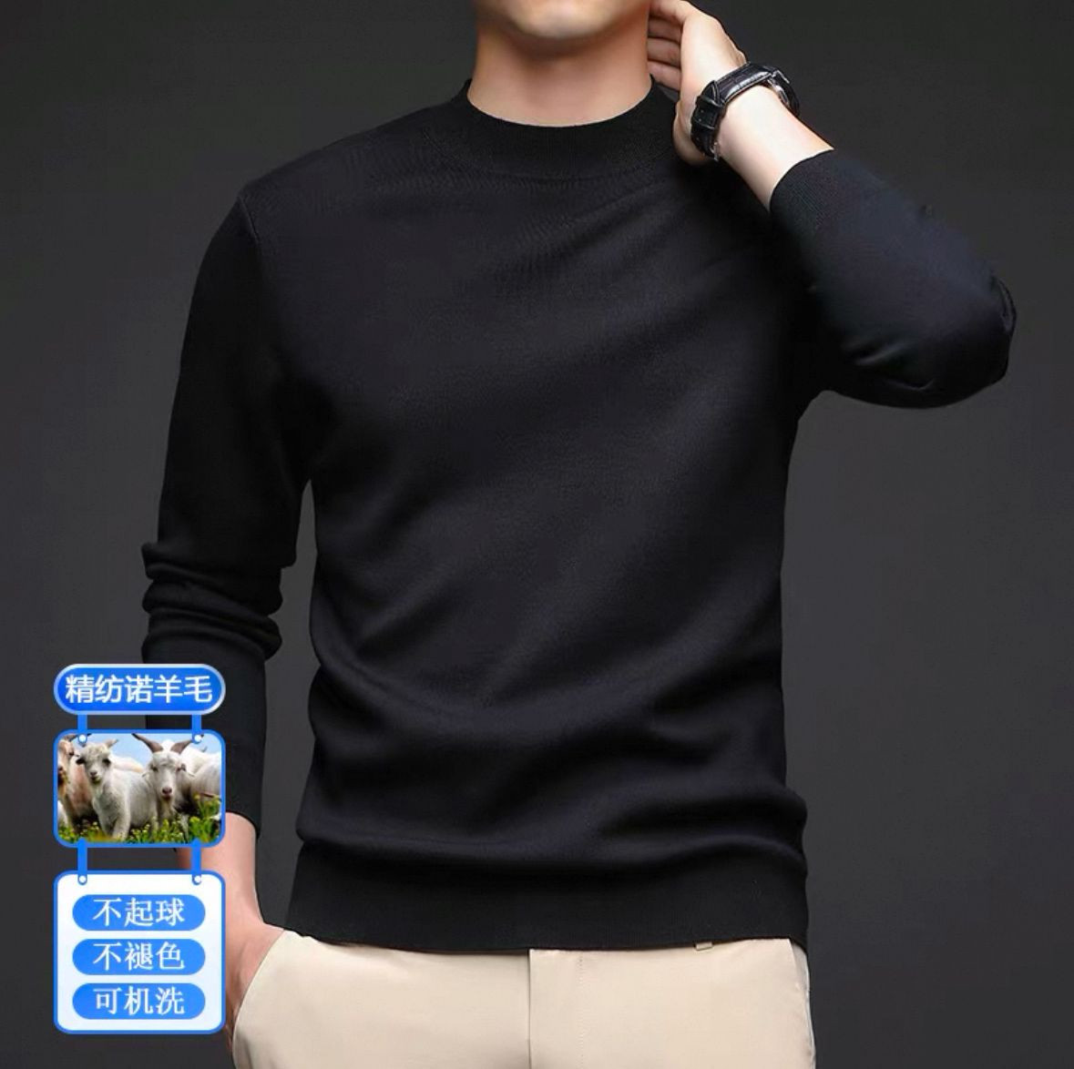 High-end mens sweaters, fashion sweaters, warm and soft, customizable styles, colors ...