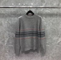 Cotton sweater mens cold-resistant and warm pullover 2025 spring and autumn winter new round neck base layer trend cot